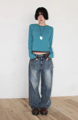 DEEP WASHED DENIM