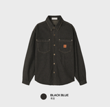  Rime Vintage Denim Fairwork Overfit Long Sleeve Shirt