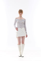 MANON OFF-SHOULDER SET / SKY BLUE