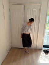midi h-line skirt