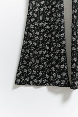 flower lace boots-cut leggings(2colors)