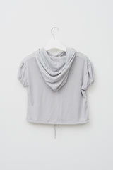 (W) Puff Shirring Hoodie (2color)
