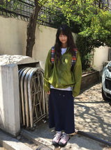 [unisex] オート軽量フードウインドブレーカージャケット