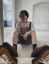 Frame Vintage Print Long Sleeve T-shirt