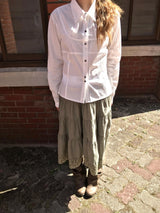 deer vintage layered skirt 