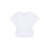 ITZ ミニロゴクロップTシャツ　ホワイト