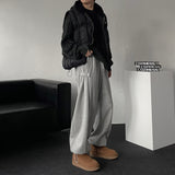 OWN Knitwear Hooded Padded Vest (2 colors)