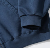 26SS★ Faded Washed Crop Hood Zip-Up