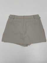 Slit Wrap Skirt Pants