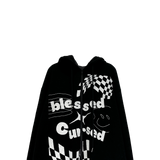 flag knitwear zip-up