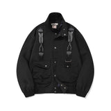 Heritage nylon work jacket / Black