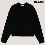 レクシーベロアクロップカーディガン
