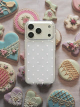 LACE DOT PINK Jellyhard Case