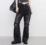 [NONCODE] Hayne French Burton Washing Pants (Knees Belt Set)