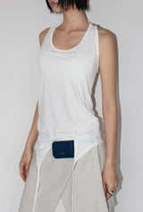 LAYERED HALTER SLEEVELESS