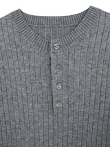 LMN Verbony 4 Button Long Sleeve Knitwear (5 colors)