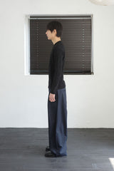 tailored wide slacks