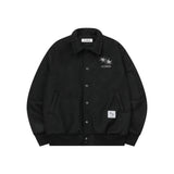 ノアールキルティングボタンブルゾンジャケット UNISEX (2COLOR)