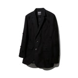 [ULKIN] Destroyed Overfit Single Jacket_Black