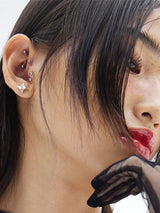SHINE STAR SINGLE EARRINGS (M)