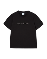 26SS WOMAN SPANGLE LOGO SHORT SLEEVE T-SHIRT