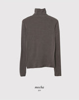 スムースアンゴラウォーマータートルネックTシャツ (5color)