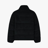 Stranger レギュラーフィットコーデュロイパファージャケット (Black)
