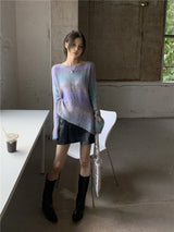 Turtleneck loose fit knitwear