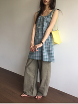 [SET]ミュート カーブドパンツ ＋ ベルト