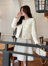 Linzer Round Surgical Tweed Jacket