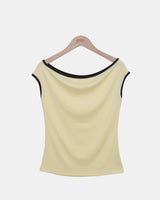 Leme Off-Shoulder Sleeveless Top