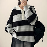 Tay Wapen Color Matching Kara Dangara Knit 