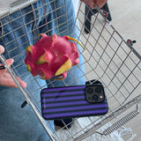 [Epoxy] ストライプケース(purple)