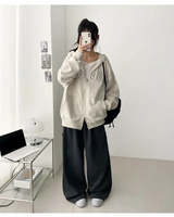 メンズ バンディング スウェット ワイド パンツ