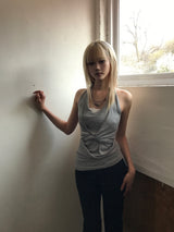 WRAP HALTERNECK SLEEVELESS