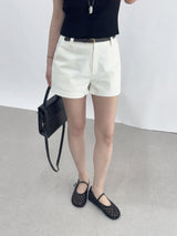 Shannon Cap Sleeveless Ribbed Short Sleeve Knit T-shirt