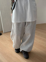 [unisex] カホル カーペンダー トレーニング バルーン ワイド パンツ
