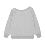 Star Off-Shoulder Loose Fit Sweatshirt 233198150