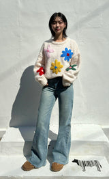 FLARED BOOTCUT DENIM PANTS code 23005