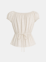 Aila Pearl Button Blouse
