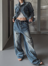 [PREMIUM/MADE] Signature mold maximum denim pants