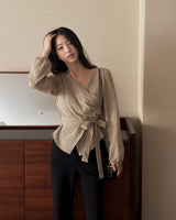 Anna Wrapped Blouse