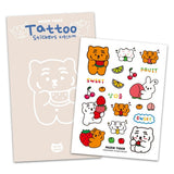 FRUITY TIGER TATTOO STICKER