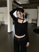 ウネベンストラップTシャツ