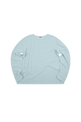 Skyblue see through round summer knit