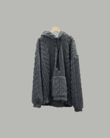 Moko Wool Hoodie (Gray)