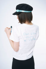 Don’t Be Blue Glitter T-shirt (ICE MINT)