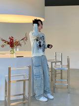 4 Take light blue denim