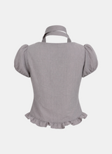 Aven Scarf Tie Blouse
