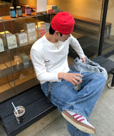 (W/M)シンボルロングスリーブTシャツ 3カラー